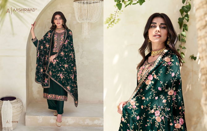 Verona By Ashirwad Silk Wedding Salwar Suits Catalog